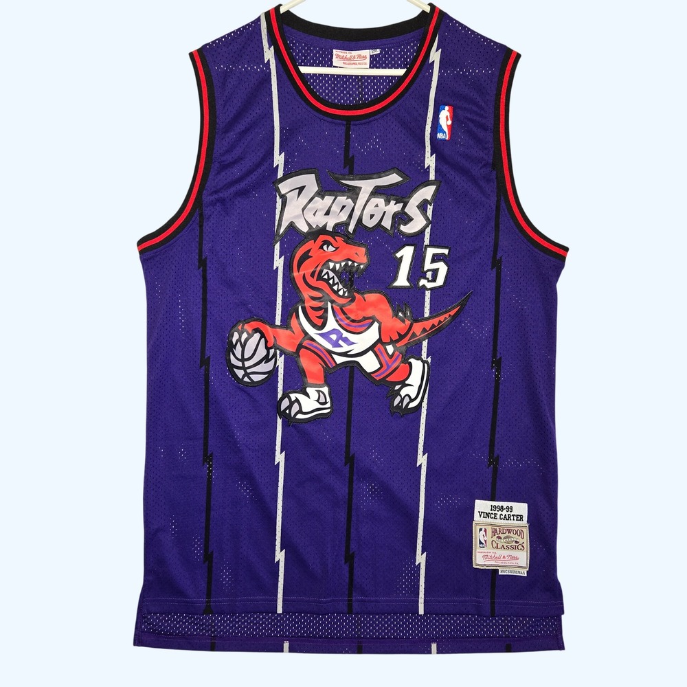 Mitchell & Ness Vince Carter 1998-99 Toronto Raptors Jersey 2XL NBA Swingman HWC